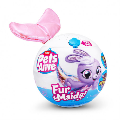 Интерактивный игровой набор серии 'Furmaids' Котенок Пурл Pets  Robo Alive 9555A