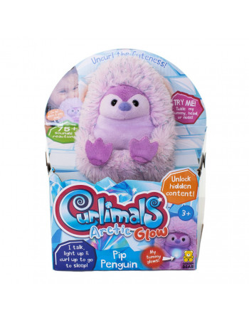 Интерактивная игрушка Пингвин Пип Curlimals 3728 серии «Arctic Glow»
