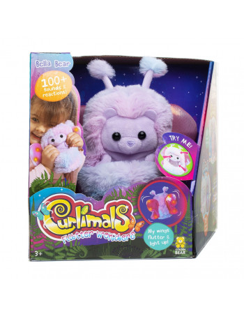 Интерактивная игрушка Медведица Белла Curlimals 3729 серии «Flutter Wonders»