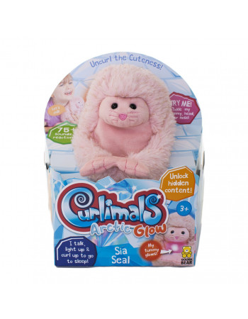 Интерактивная игрушка Морской котик Сиа Curlimals 3726 серии «Arctic Glow»
