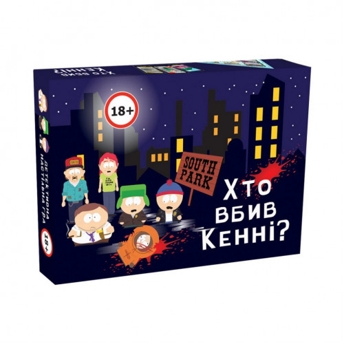 Настольная игра 'Кто убил Кенни?' PLR-0033, 18+