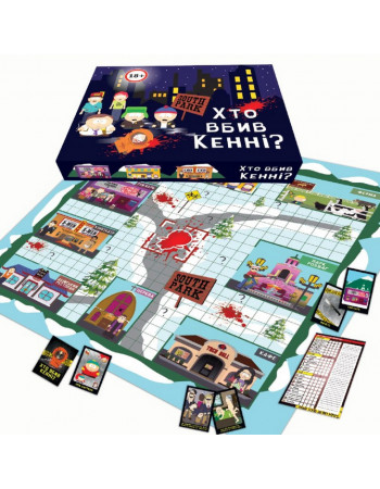 Настольная игра 'Кто убил Кенни?' PLR-0033, 18+