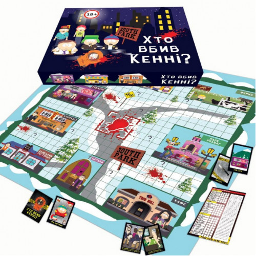 Настольная игра 'Кто убил Кенни?' PLR-0033, 18+