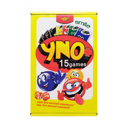 Карточная игра 'УНО +' (МКЗ0809) MKZ0809