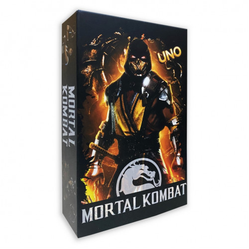 Настольная игра 'Mortal Kombat UNO' PLR-0022 на украинском языке