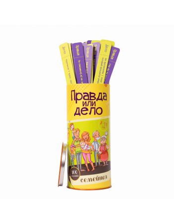 Настільна гра Правда або Дія 0018FGS сімейна