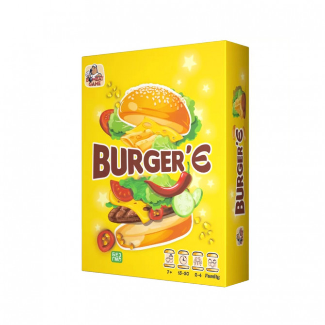 Настільна гра 'Burger'Є' Bombat 800415 Укр