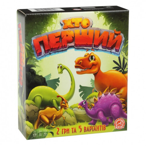 Настольная игра Arial 'Кто первый' 911616