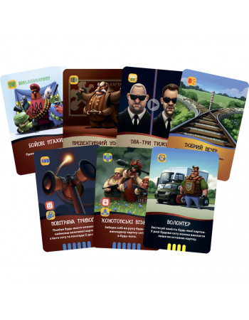 Настольная карточная игра 'Хлопок' BVN001 (БВН001) 64 карточки