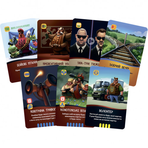 Настольная карточная игра 'Хлопок' BVN001 (БВН001) 64 карточки