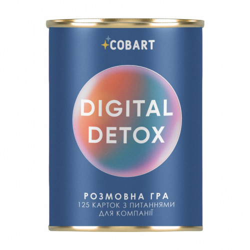 Разговорная-настольная игра 'Digital Detox' CBRT-9993, 125 карточек