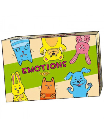 Настольная карточная игра 'Emotions' МКЗ0810, 64 карточки с изображением