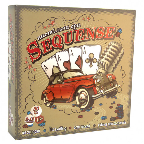 Настольная игра 'Sequense' 30361 (укр.)
