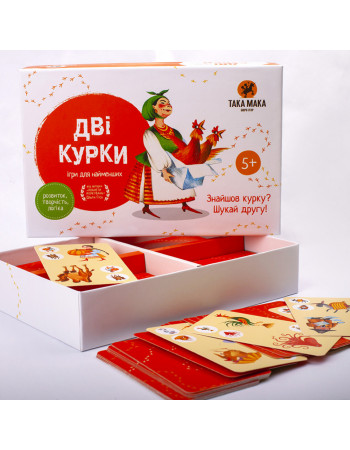 Дитяча настільна гра 'Дві курки' 960070 від 5-ти років