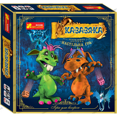 Детская настольная игра 'Ка-за-зя-ка' 12120094 на укр. языке