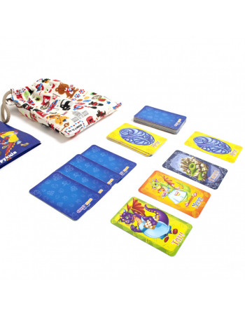 Детская настольная игра в мешочке 'Спаси дракона' VT8077-11,  54 карточки