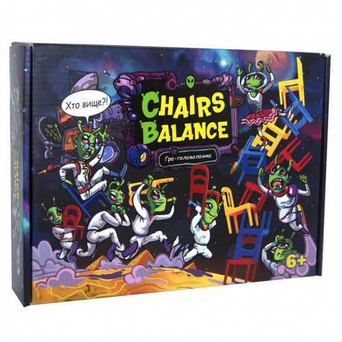 Настольная игра 'Chairs Balance' 30408 (укр.)