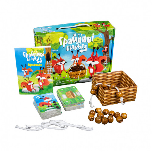 Настольная игра 'Игривые бельчата' 30852 (укр.)