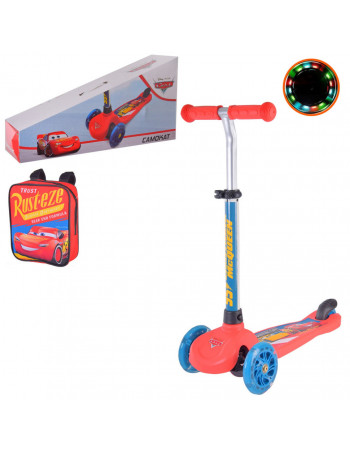 Детский самокат 'Cars' Bambi LS2213 с рюкзачком 17х20 см