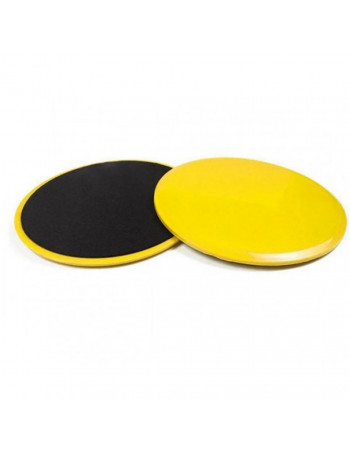 Диски-слайдеры для скольжения Sliding Disc MS 2514(Yellow) диаметр 17,5 см