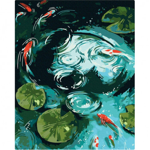 Картина по номерам 'Дзен' ©Hanna Rolinska BS53579, 40х50см