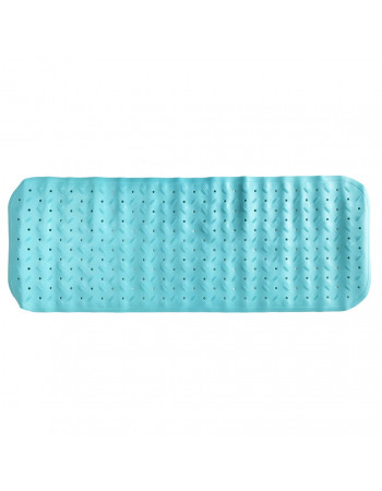 Коврик в ванную комнату на присосках MGZ-0901(Turquoise) 35х95 см