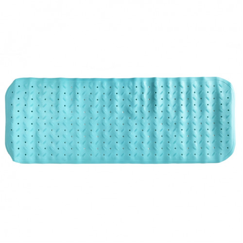 Коврик в ванную комнату на присосках MGZ-0901(Turquoise) 35х95 см