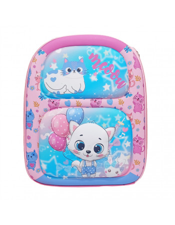 Рюкзак детский 'Meooow' N941(Pink) 1 отделение, застежка-молния