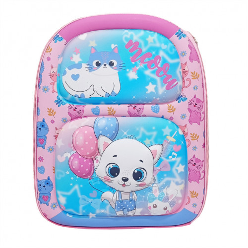 Рюкзак детский 'Meooow' N941(Pink) 1 отделение, застежка-молния