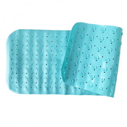 Коврик в ванную комнату на присосках MGZ-0901(Turquoise) 35х95 см