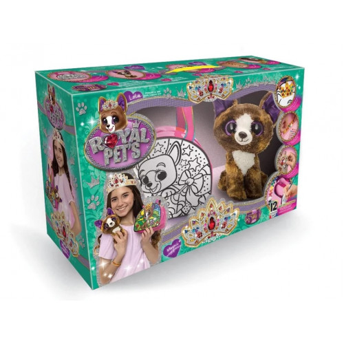 Набор креативного творчества 'ROYAL PET`S' сумочка с собачкой RP-01-01-07U укр RP-01-07U
