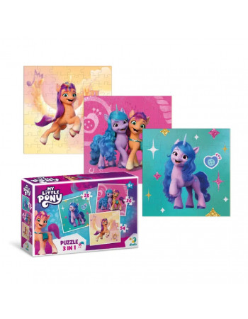 Детские Пазлы 3 в 1 My Little Pony 'Иззи и Санни' DoDo 200385