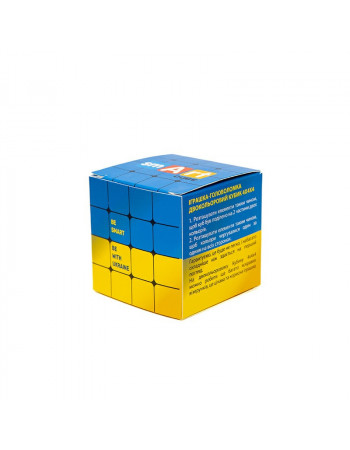 Головоломка Умный кубик 4х4х4 'Флаг Украины' SCU444 (Bicolor Smart Cube 4x4x4 'Ukraine')