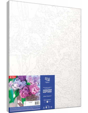 Картина по номерам. Rosa „Нежные гиацинты“ N00013294, 35х45 см