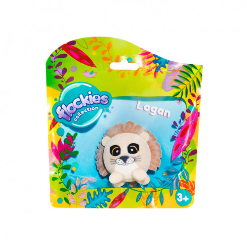 Коллекционная фигурка Лев Логан Flockies FLO0108