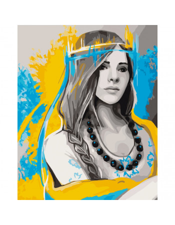 Картина по номерам 'Я – Украинка' Art Craft 10343-AC 40х50 см