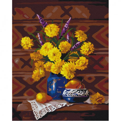 Картина по номерам 'Букет нектара' © Valentyna Ivanova Brushme BS53487 40х50 см