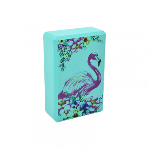 Блок для йоги 'Фламинго' MS 0858-13(Turquoise) EVA 23 х 15 х 7,5 см