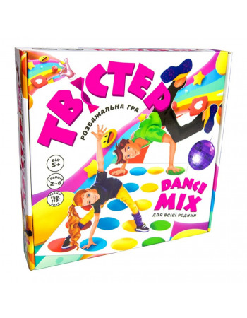 Развлекательная игра 'Твистер dance mix' Strateg 30277