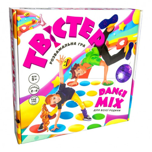 Развлекательная игра 'Твистер dance mix' Strateg 30277