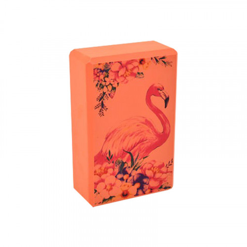 Блок для йоги 'Фламинго' MS 0858-13(Orange) EVA 23 х 15 х 7,5 см