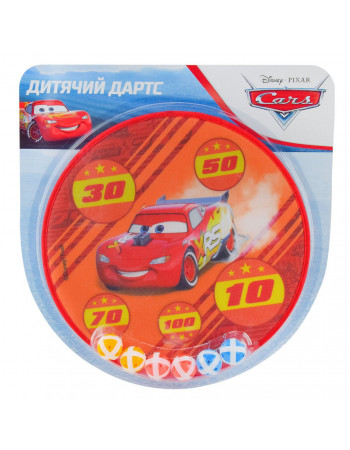 Детский дартс 'Тачки' Bambi LD1023 с шариками на липучке
