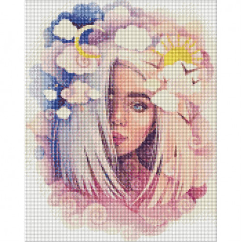 Алмазная мозаика 'День и ночь' ©lesya_nedzelska_art Идейка AMO7444 40х50 см