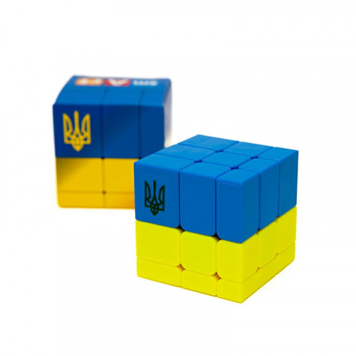 Головоломка Умный кубик  SCU333 'Флаг Украины' (Bicolor Bump Smart Cube 'Ukraine')