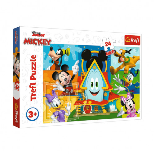 Детские пазлы МАХІ Disney  'Микки Маус' Trefl 14351 24 элемента