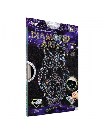 Комплект креативного творчества DAR-01 'DIAMOND ART' Королевская Сова