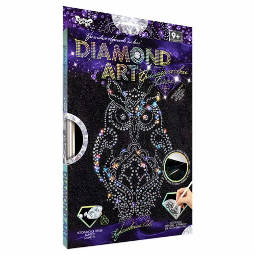 Комплект креативного творчества DAR-01 'DIAMOND ART' Королевская Сова