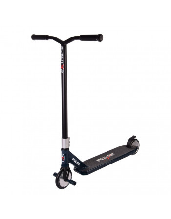 Самокат трюковый 2-х колёсный TR21008 (RL7T) Extreme Motion PULSE, PU 120 мм, цельный алюминий Синий