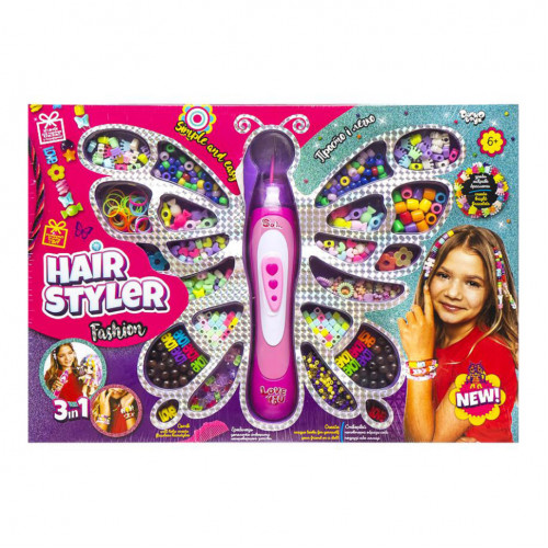 Набор креативного творчества 'Hair Styler. Fashion' HS-01-01 станок для плетения кумихимо