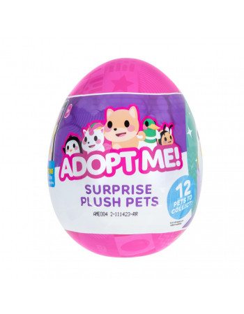 Мягкая игрушка-сюрприз в яйце 'S3 - Веселые зверята' Adopt Me! AME0042, 13 см